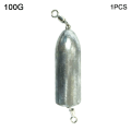 Miniatyrbilde 1 av 8: Fiskeledningssynker Fiskevektsink 100G-1PC 100G-1PC 100g-1pc