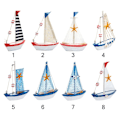 Miniatyrbilde 2 av 10: Seilbåtmodell Seashell Ship Model 5 5 5