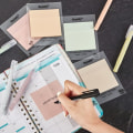 Miniatyrbild 2 av 6: 4 pads Self-Stick Notes Note Bookmark Marker Message Stickers