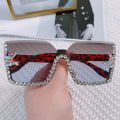Miniatyrbillede 4 af 10: Overdimensionerede solbriller Firkantede solbriller C5 C5 C5