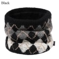 Miniatyrbilde 1 av 10: Strikket Neck Gaiter Neck Warmer SORT black