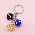 Pikkukuva 5 / 10: 3 kpl Avainnippu Dice Avaimenperä STYLE 4 STYLE 4 Style 4