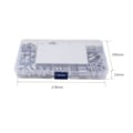 Miniatyrbillede 4 af 9: 195 Stk Wire Rope Kabel Fingerbøl Crimp Loop Sleeve