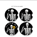 Miniatyrbillede 1 af 6: 4 Stk Bil Coasters Kopholdere Keramiske Coasters