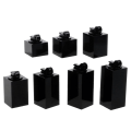 Miniatyrbillede 1 af 10: Smykker Udstillingsstativ Ringstativ SORT FIRKANTIG Black Square-Square