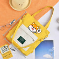 Miniatyrbild 9 av 10: Canvas Bag Tote Bag BLACK3 black3
