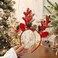 Miniatyrbilde 10 av 10: 2 stk Julepannebånd Xmas Hodeplagg RØD TYPE B TYPE B Red Type B-Type B