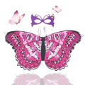 Miniatyrbilde 5 av 10: Butterfly Wings Sjal Butterfly Skjerf 8 8 8