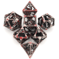 Miniatyrbild 1 av 10: 7st DND Metal Dice Set Game Dice 05 05 05