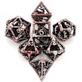 Pikkukuva 1 / 10: 7kpl DND Metal Set Pelinoppaa 05 05 05
