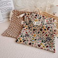 Miniatyrbillede 4 af 10: Mommy-taske med blomstertaske til pusletaske C C C
