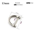 Miniatyrbilde 1 av 10: Spenner Karabinkrok 13MMFROSTED FROSTET 13mmFrosted
