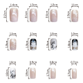 Miniatyrbild 7 av 10: Franska Fake Nails False Nail SD-20 SD-20 SD-20