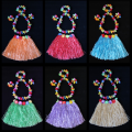 Miniatyrbild 8 av 10: 5 st/ set Hawaii Fancy Dress Gräskjol MULTICOLOR multicolor