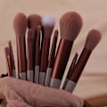 Miniatyrbilde 5 av 10: 13 stk Makeup Brush Set Make Up Tools BLÅ blue