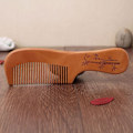 Miniatyrbilde 1 av 10: 2 stk Peach Wood Comb Fine Tooth Comb 9 9 9