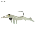 Miniatyrbillede 1 af 10: Prawn Lure Rejer Fake Bait NO.10 NO.10 No.10