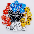 Pikkukuva 7 / 10: 7 kpl / set DND Dice Polyhedral Dice STYLE 1 STYLE 1 Style 1