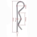 Pikkukuva 4 / 6: 2kpl sokka R Clips Wire Hiusneulat