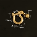 Miniatyrbilde 10 av 10: Karabinkrok D buestifter 9MMSTYLE 2 STIL 2 9mmStyle 2