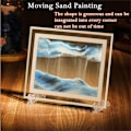 Miniatyrbild 2 av 10: Moving Sand Frame Sand Motion Art A5 A5