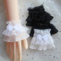 Miniatyrbilde 5 av 10: 1 par falske ermer avtakbare mansjetter WHITE2 WHITE2 white2