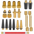 Miniatyrbillede 7 af 10: Cykelventiladaptersæt Ventiladapter 30STK 30STK 30PCS