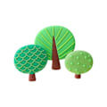 Pikkukuva 1 / 8: Animal Cake Topper Cake Insert STYLE 3 STYLE 3 Style 3