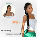Miniatyrbilde 10 av 10: Long Braided Hestehale Extension Mawei 2 2 2