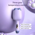 Miniatyrbild 3 av 10: Äggrulle Hår Viftande strykjärn Hårrullare ROSA EU-PLUGG EU-PLUGG pink EU Plug-EU Plug