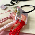 Miniatyrbillede 3 af 6: Broderi Floss Organize Akryl viklebræt TRANSPARENT Transparent