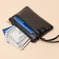 Miniatyrbillede 10 af 10: Zero Wallet Mønt Opbevaringspose SORT Black