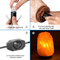 Pikkukuva 5 / 6: Suolalamppu Salt Rock -lamput EU PLUG EU PLUG EU plug