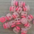 Miniatyrbillede 1 af 10: 50 stk. snørebånd spænde reb klemme ROSE RED 50 STK 50 STK Rose Red 50Pcs-50Pcs