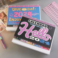 Miniatyrbilde 7 av 10: Desktop Calendar Minimalistisk Kalender STYLE 2 STYLE 2 Style 2