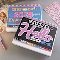 Miniatyrbillede 7 af 10: Desktop Calendar Minimalistisk Kalender STYLE 2 STYLE 2 Style 2