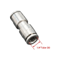 Miniatyrbillede 2 af 6: 5 pakker 1/4 Push To Connect Fittings 1/4 Quick Connect Fittings
