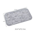 Miniatyrbillede 2 af 10: Honeycomb Forme Nøglekæde Form 1 1 1