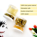 Miniatyrbilde 10 av 10: Pickles Jar Agurk Container Fermentering Pickles Jar White