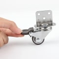 Miniatyrbilde 4 av 7: 4 stk 1" Hjul Hjul Svingplate Hjul Sidemontert hjul
