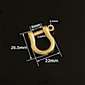 Pikkukuva 7 / 10: Karabiini D jousen niitit 10 MMSTYLE 1 STYLE 1 10mmStyle 1