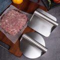 Miniatyrbild 10 av 10: Rostfritt stål Köttpress Burger Press 2 2 2