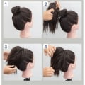 Pikkukuva 9 / 10: Hiusnumpu synteettinen Chignon 7 7 7