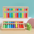 Pikkukuva 4 / 9: Puinen Abacus-laskentahelmi C C C