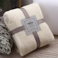 Miniatyrbild 1 av 10: Sofffilt Fleece Täcke VIT White