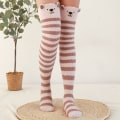 Pikkukuva 1 / 10: Coral Feece Sock Modeling Polvisukat STYLE 5 STYLE 5 Style 5
