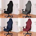 Miniatyrbillede 7 af 10: Gaming Chair Cover Chair Case MØRKE GRÅ dark grey