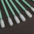 Pikkukuva 3 / 6: 100 kpl Foam Tips Sponge Stick Foam Swabs Puhdistuspuikkosarja