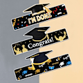 Pikkukuva 8 / 10: 9kpl Graduation Paper Hat Mortralboard Cap MIXED MIXED Mixed
