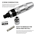 Miniatyrbilde 2 av 9: Skrutrekker Socket Kit Bits Verktøy